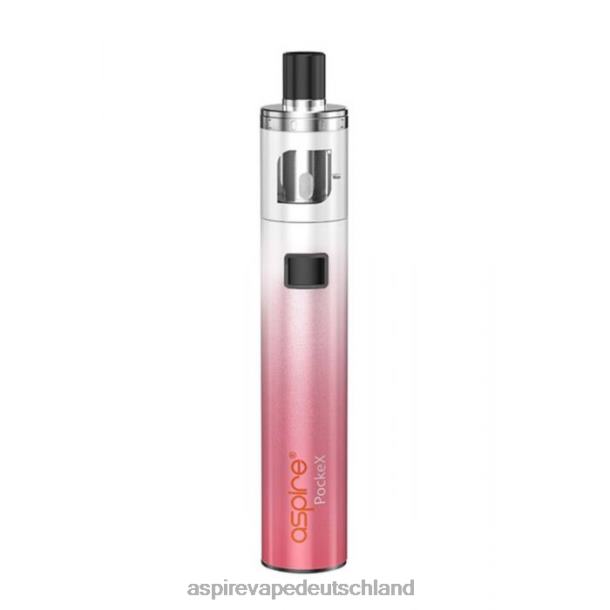 Aspire Pockex Jubiläums-Edition-Kit roter Farbverlauf HP02Z120 Aspire Ecig Store